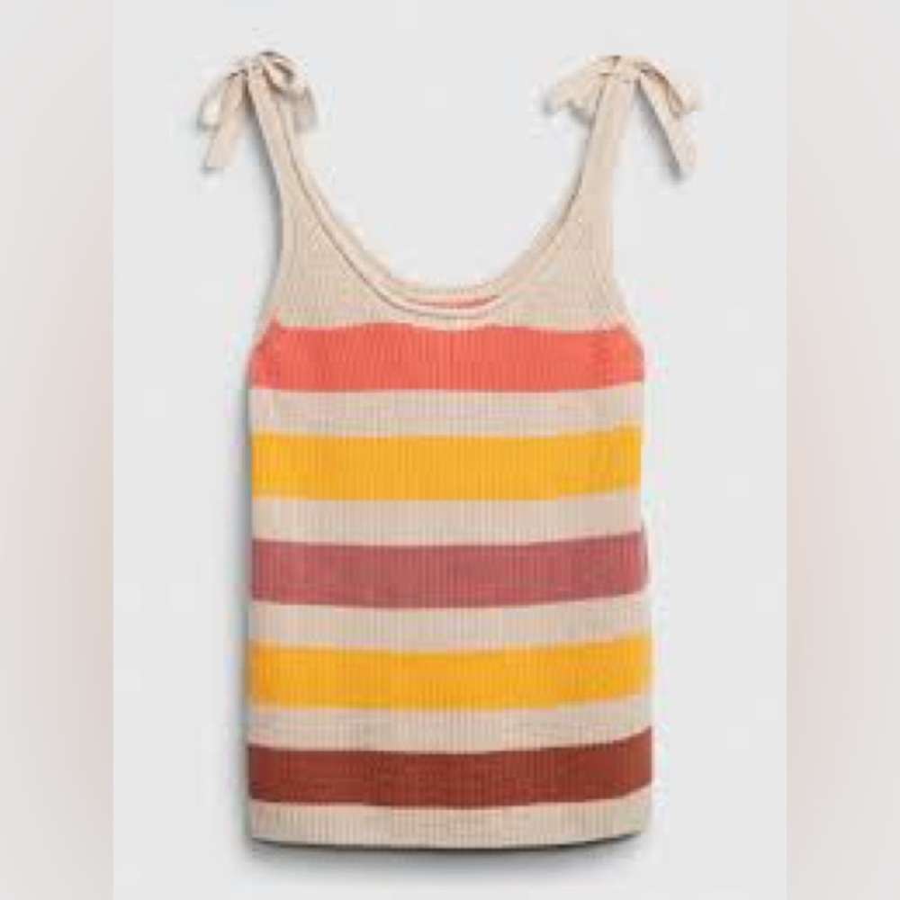 GAP Woven Adjustable Tank Top